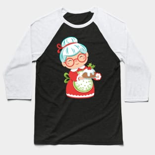 Cute Christmas Granny Baseball T-Shirt